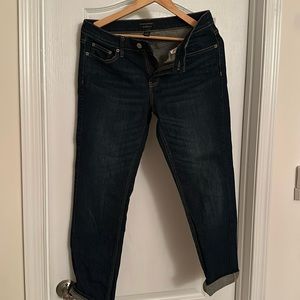 Banana Republic girlfriend cut dark Jean